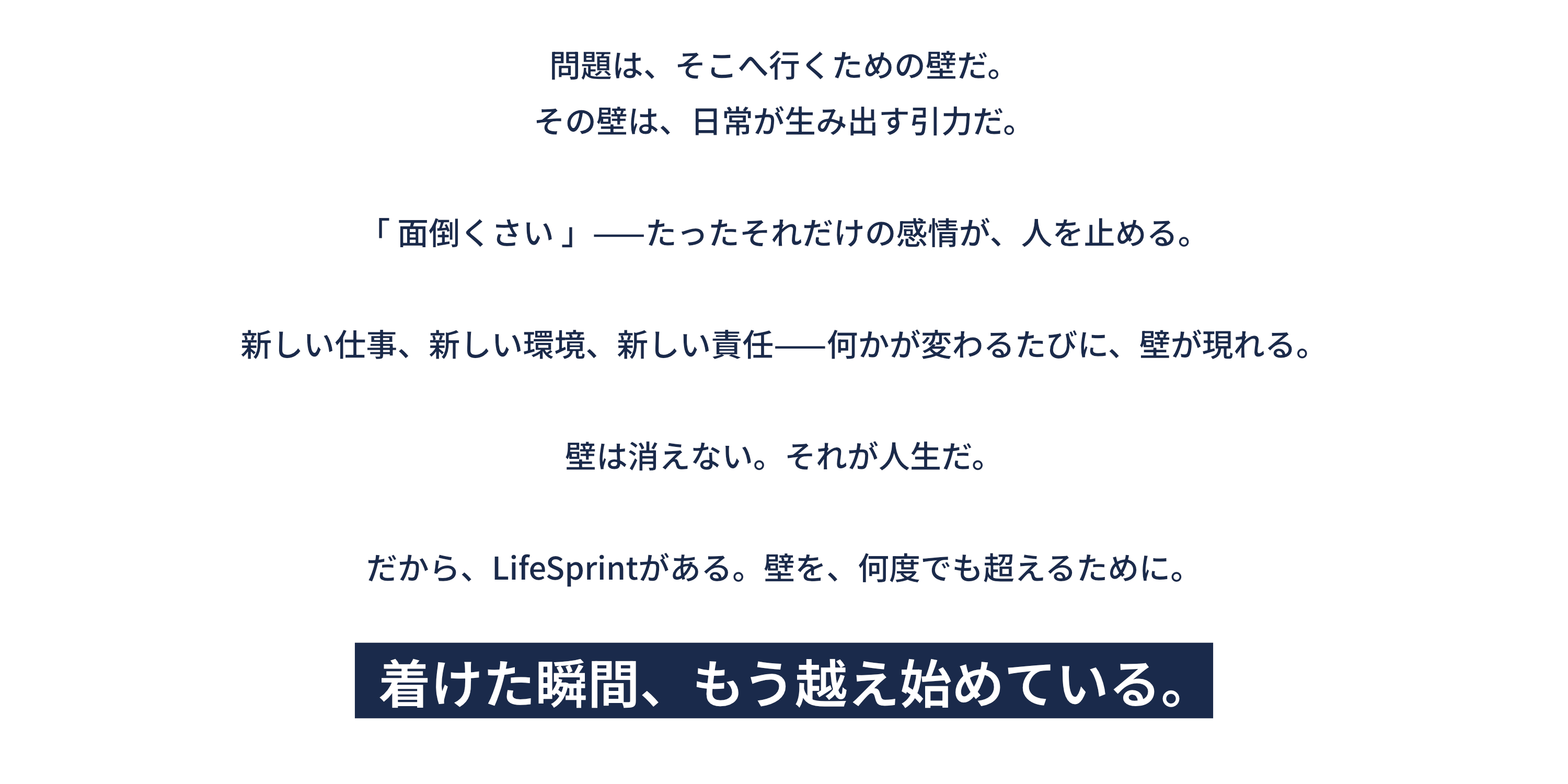 LifeSprintについて